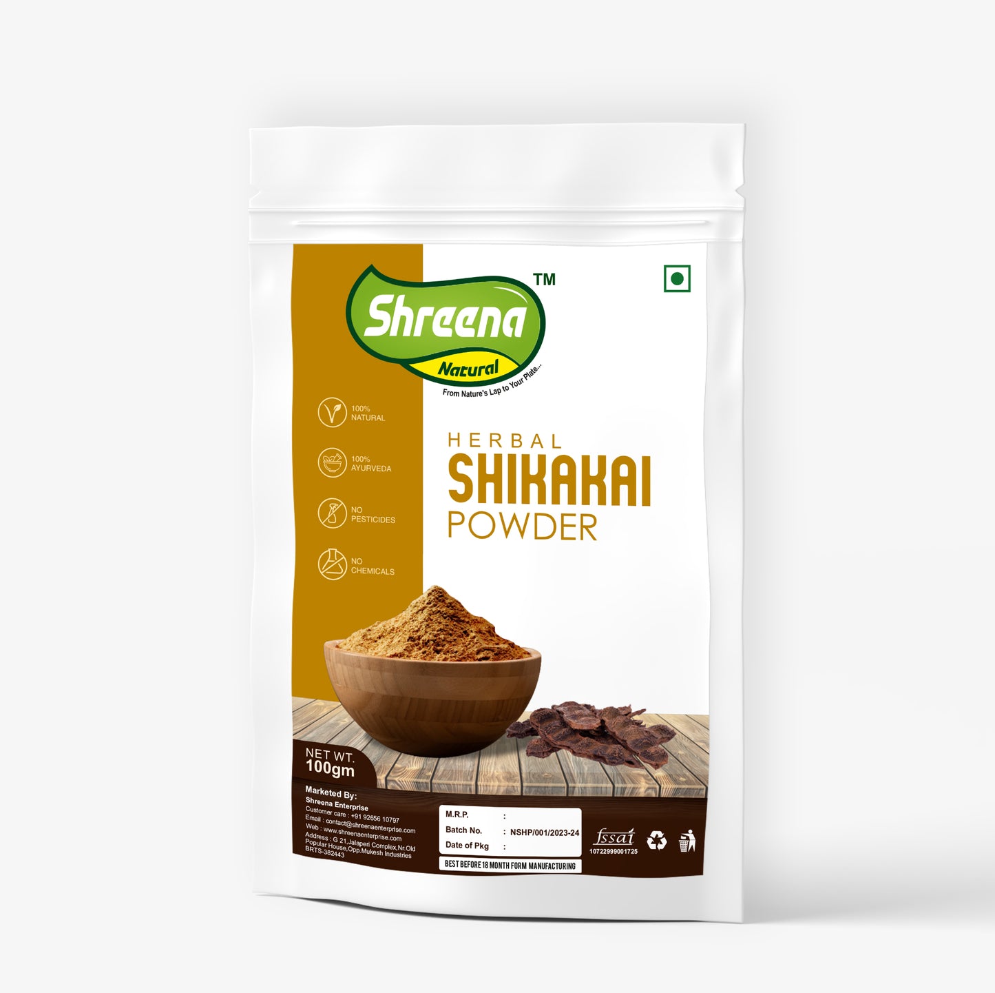 Herbal Shikakai Powder